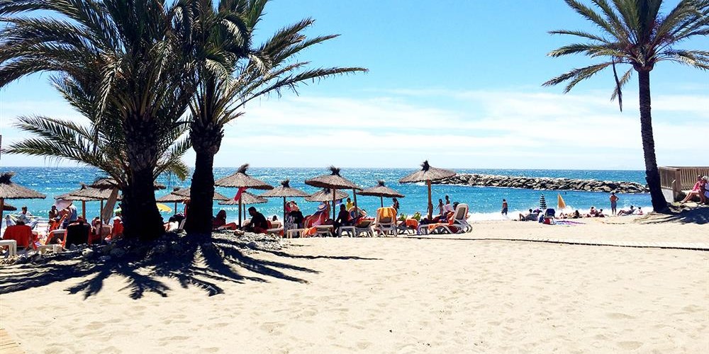 Puerto Banus Beach, Image & Photo (Free Trial)