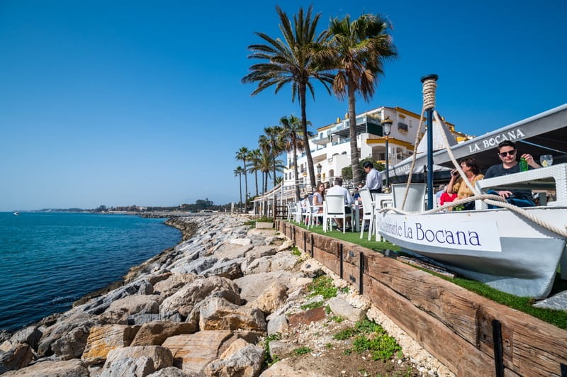 Restaurante La Bocana en Puerto Banús