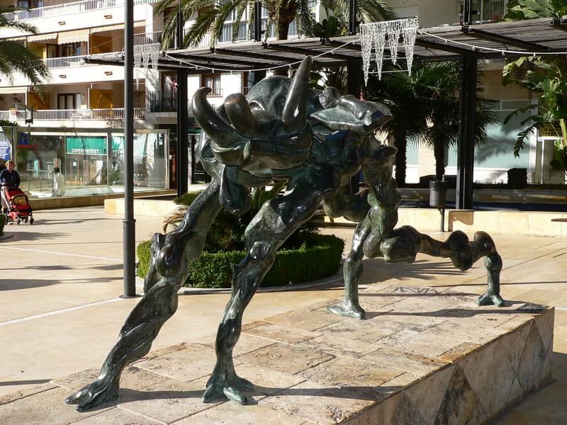 Esculturas de Dalí, cosas que ver en Marbella
