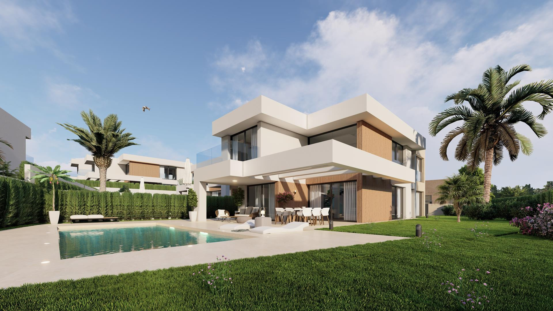 Brand new Villa with panoramic mountain views in Manilva