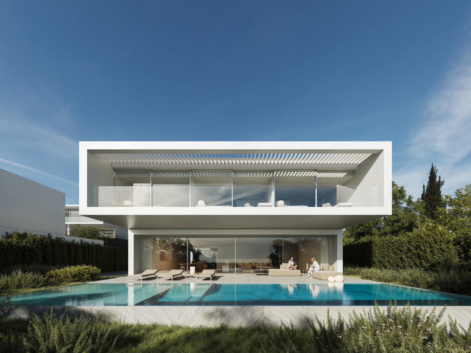 Espectacular Villa en primera línea de golf en Estepona West, Estepona