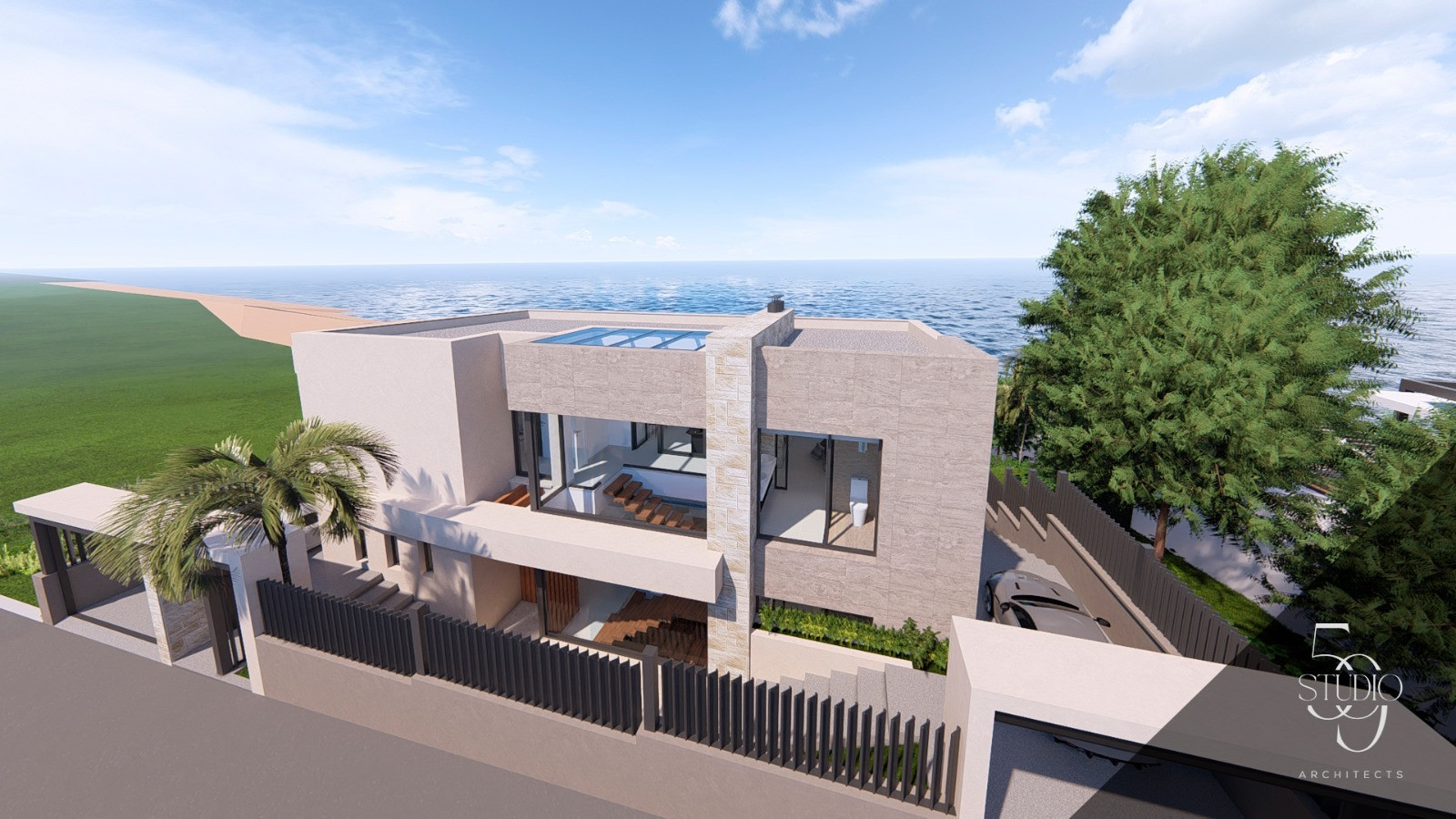 Frontline beach Villa in excellent conditions in Marbella Golden Mile