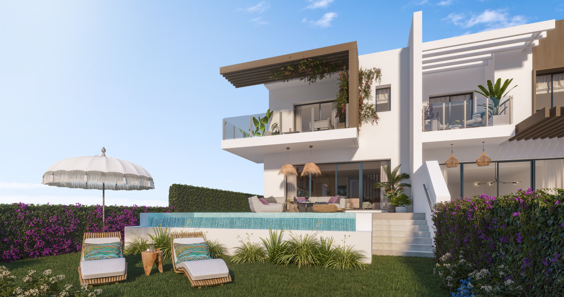 69 villas junto al golf  en MIjas Costa in <b>Mijas Costa</b> - 1