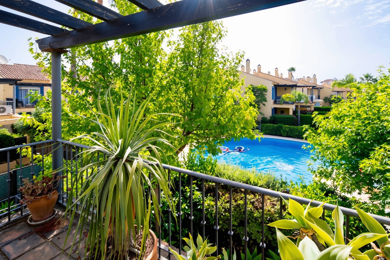 Semi Detached House with private terrace in Azalea Beach, Puerto Banus, Marbella