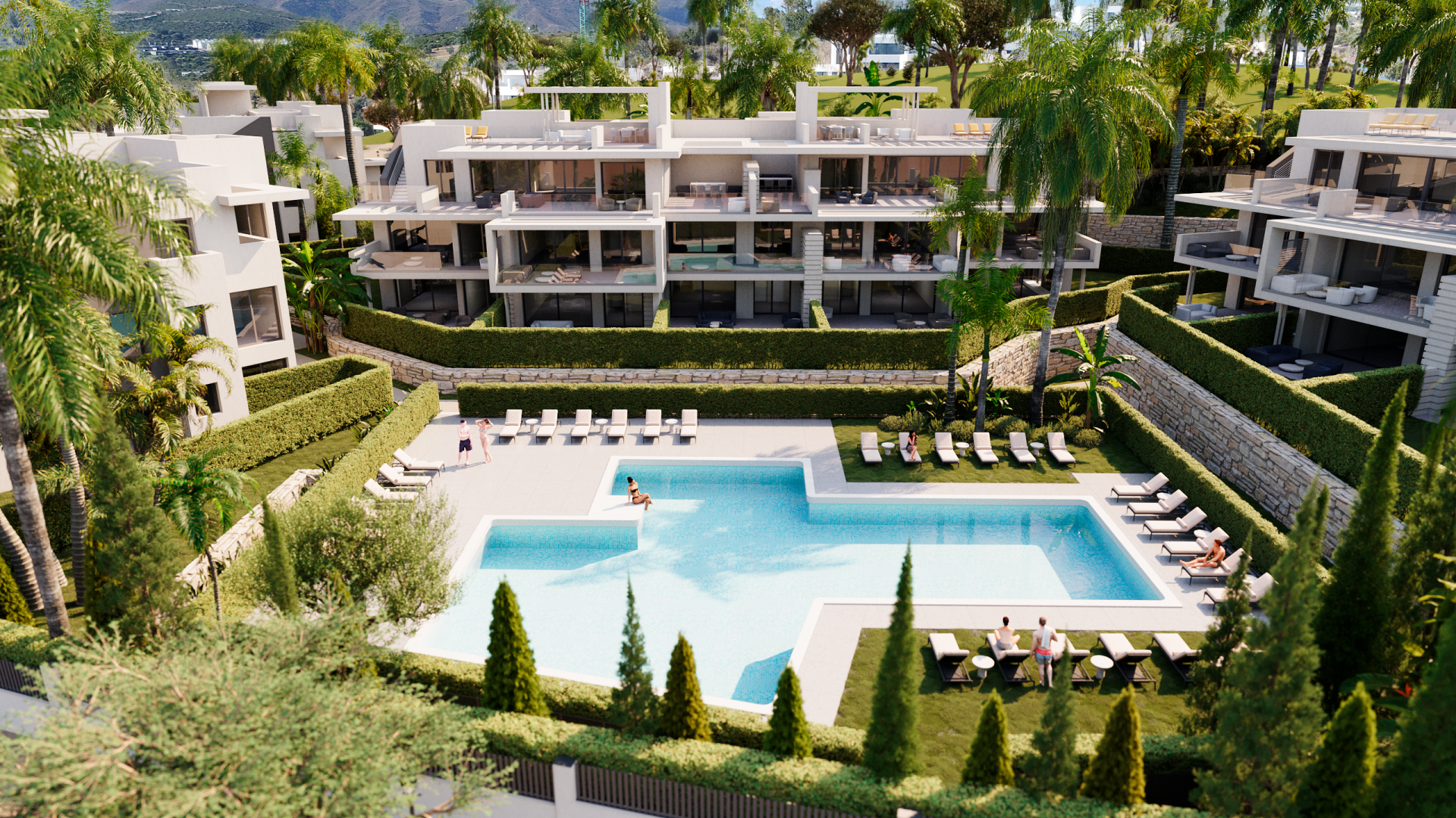 Elegantes apartamentos contemporáneos en Estepona in <b>Estepona</b> - 1