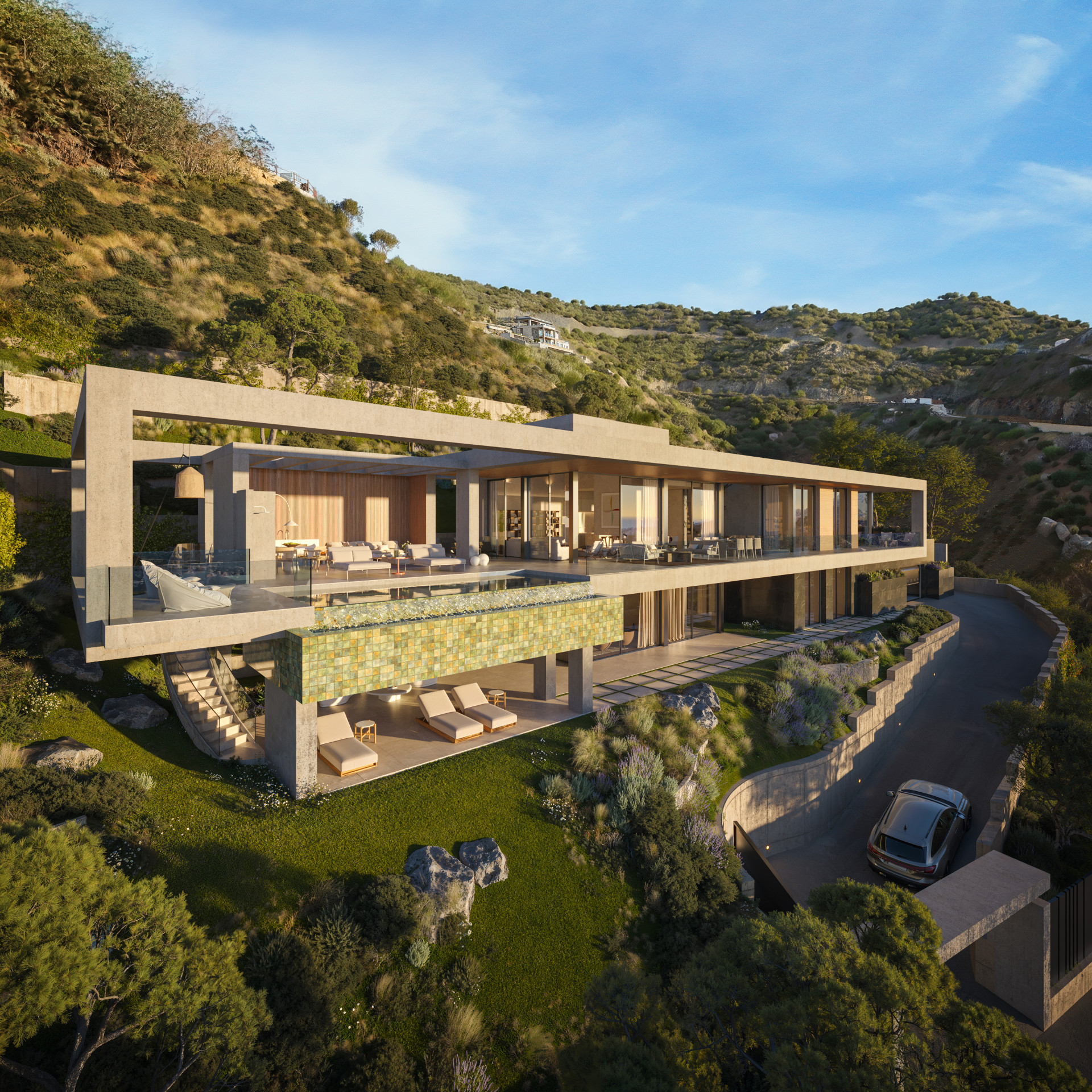 Brand new <b>Villa</b> with panoramic sea views in Real de La Quinta, <b>Benahavis</b> - 1